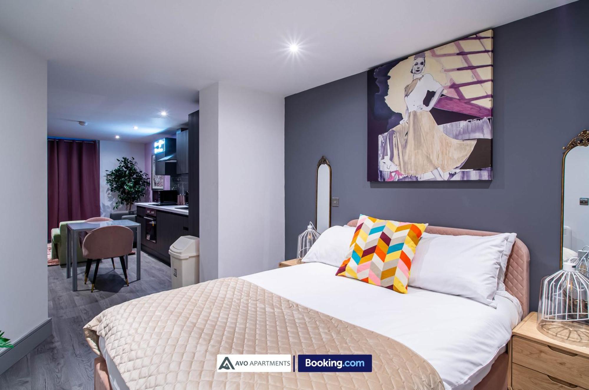 Alexander House Apartments By Avo Apartments Short Lets & Serviced Accommodation Bradford With Free Wifi & Parking ภายนอก รูปภาพ