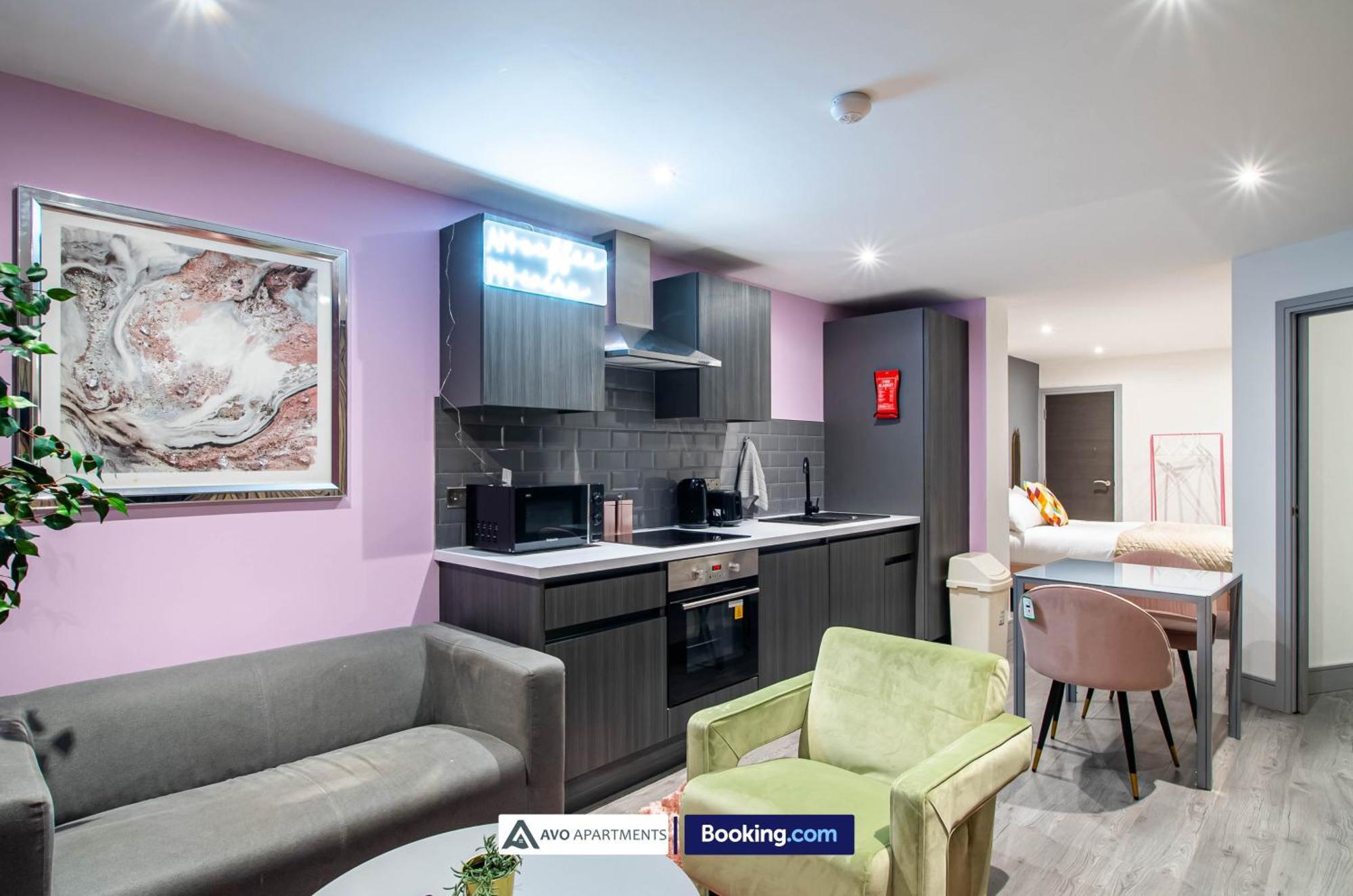 Alexander House Apartments By Avo Apartments Short Lets & Serviced Accommodation Bradford With Free Wifi & Parking ภายนอก รูปภาพ