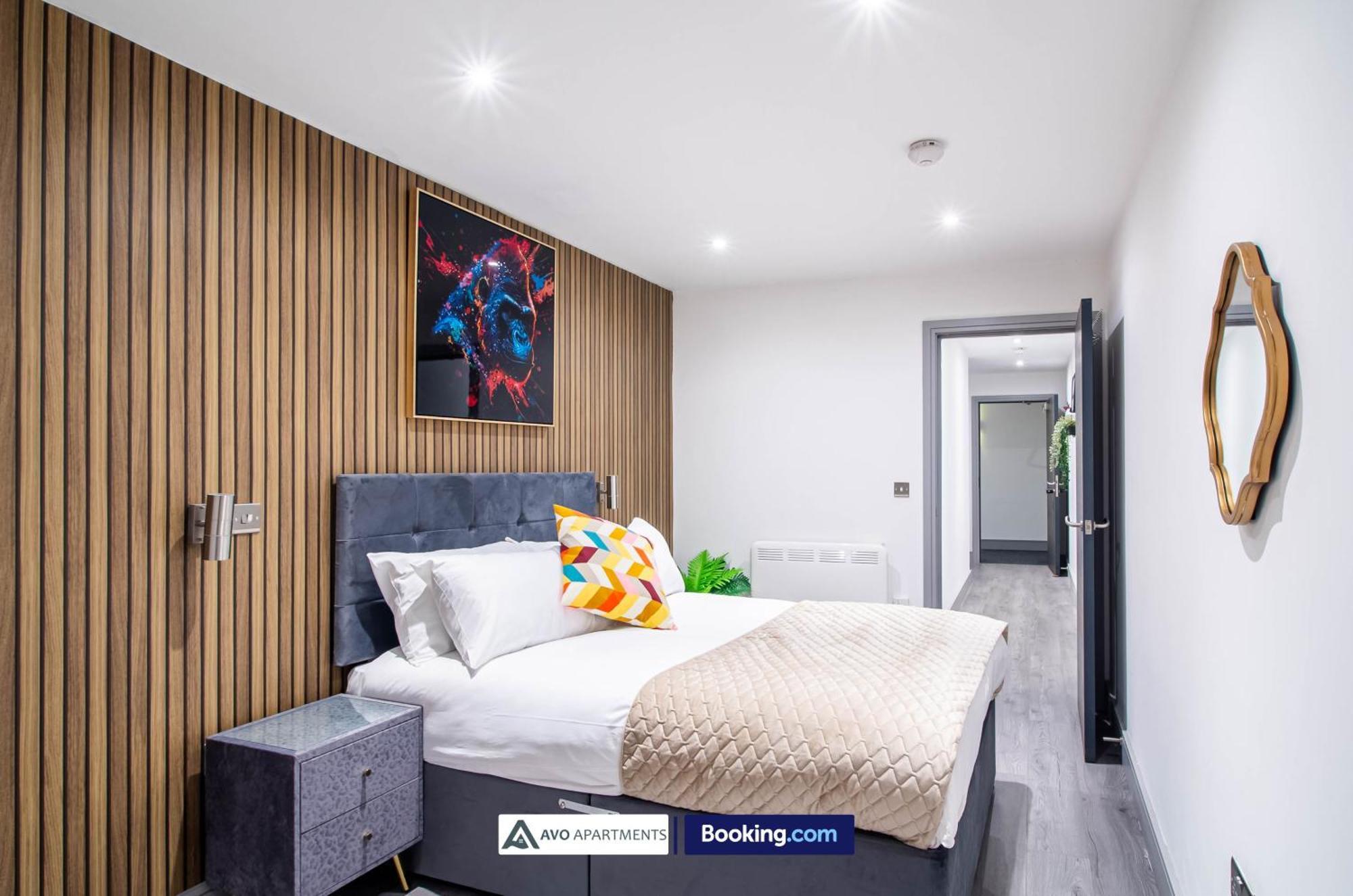 Alexander House Apartments By Avo Apartments Short Lets & Serviced Accommodation Bradford With Free Wifi & Parking ภายนอก รูปภาพ